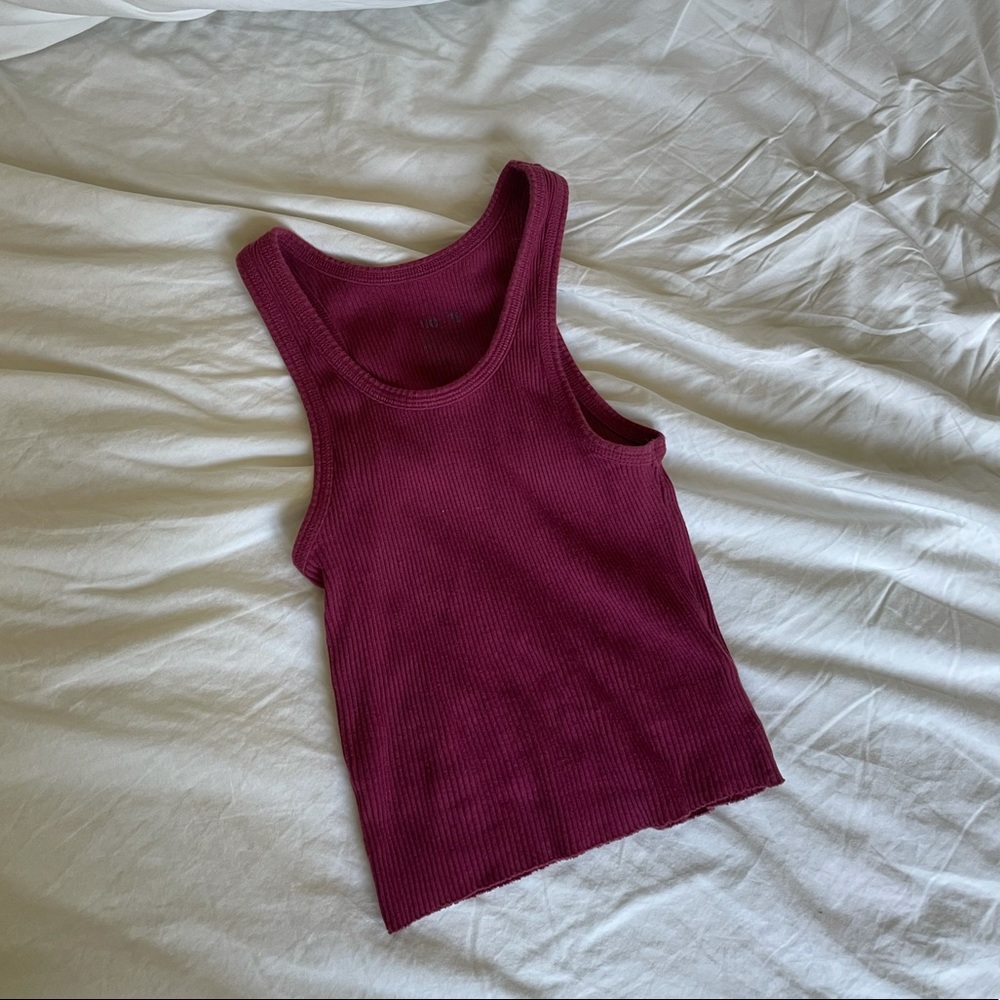 Magenta tank top